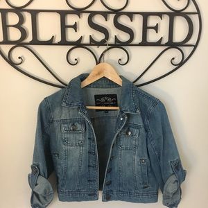 Cropped Jean Jacket